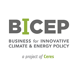Bicep - Business for innovative climate and energy policy. A Project of ceres