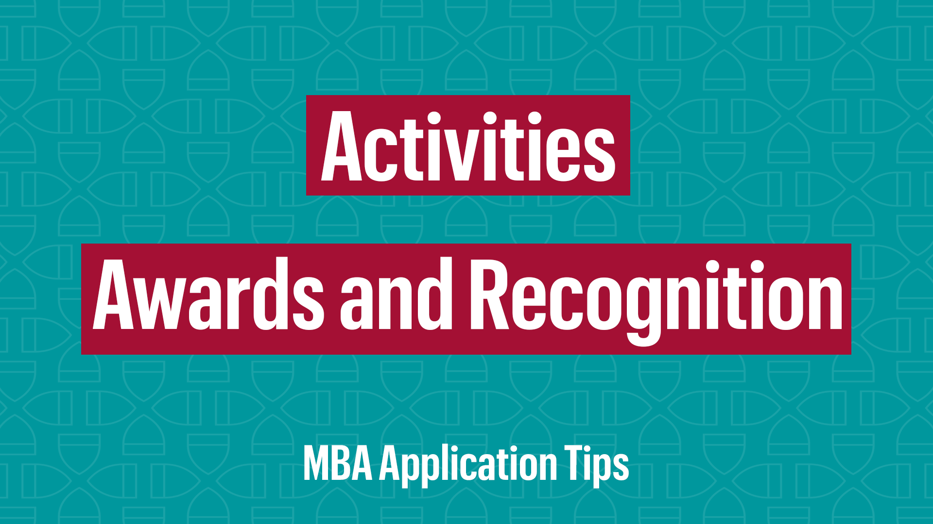 Extracurricular Activities and Awards Tips